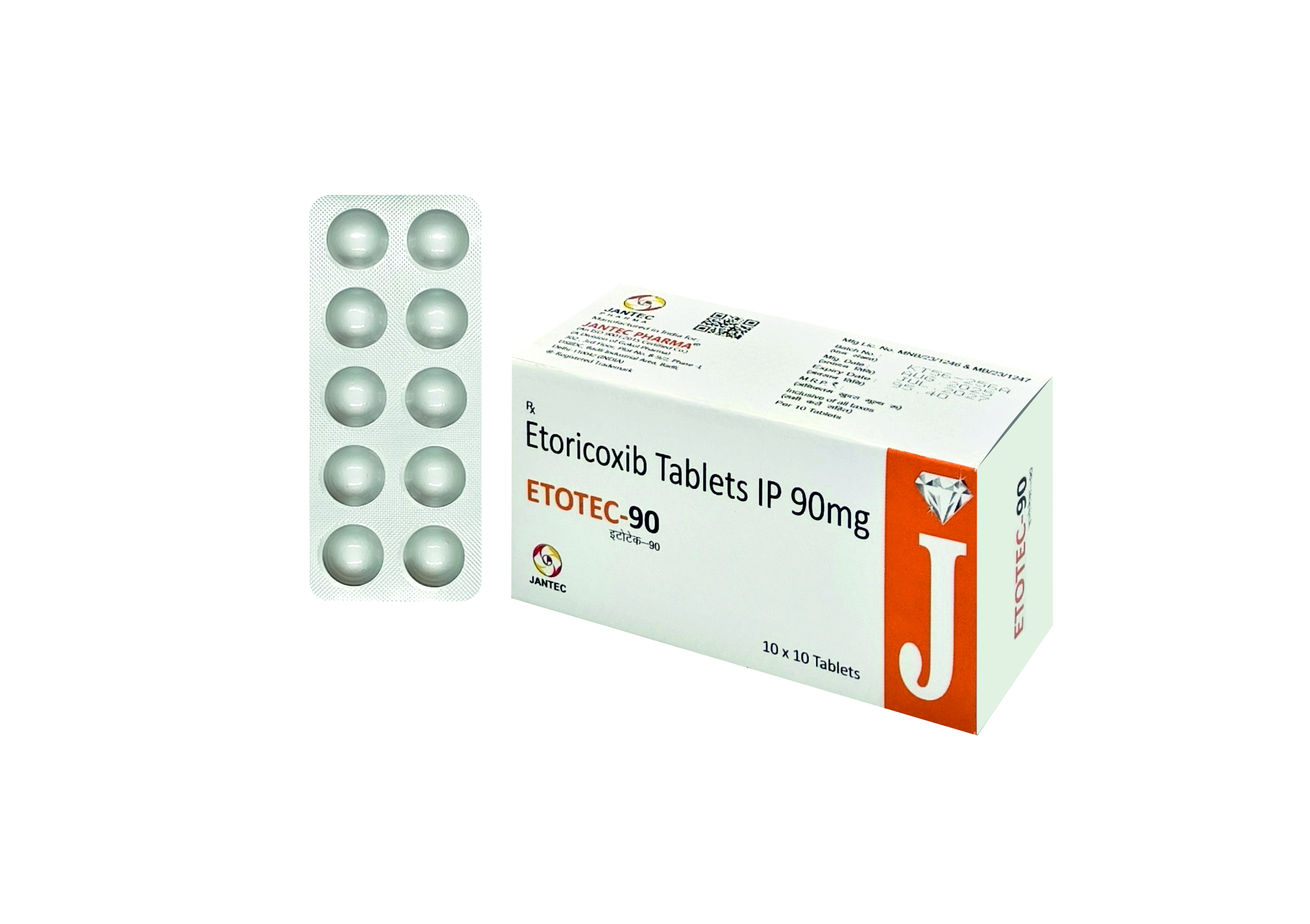 Reliable supply chain for Etoricoxib + Thiocolchicoside Tablets